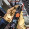 Klein CL360 AC Auto-Ranging Open Jaw Fork Meter Electrical Tester, 200 Amp