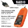 Klein ET910 USB Digital Meter And Tester (USB-A Type A)
