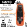 Klein ET60 12-600V Electronic AC/DC Voltage Tester: 12V to 600V AC/DC