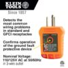 Klein ET45 AC/DC Voltage Tester: 24V to 240V AC and 32V to 330V DC