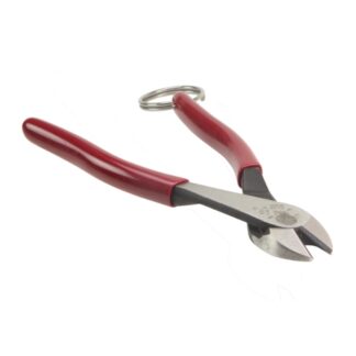 Klein D228-8TT High Leverage 8" Diagonal Cutting Pliers with Tether Ring