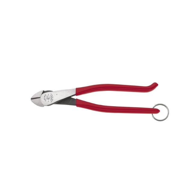 Klein D248-9STT 8" Ironworker's High-Leverage Diagonal Cutting Pliers with Tether Point