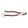 Klein D248-9STT 8" Ironworker's High-Leverage Diagonal Cutting Pliers with Tether Point