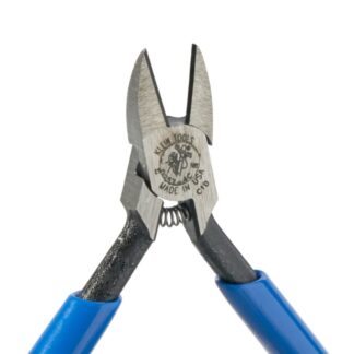 Klein D257-4C 4" Diagonal Cutting Pliers with Tapered Nose and Spring-loaded Joint