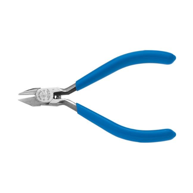 Klein D259-4C 4" Diagonal Cutting Pliers with Pointed Nose and Extra Narrow Jaw