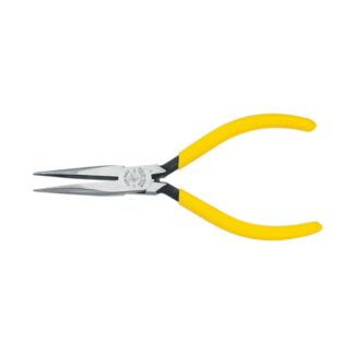 Klein D307-51/2C 5" Slim Needle Nose Pliers with 1/32" Point Diameter and Knurled Jaws