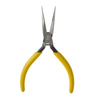 Klein D307-51/2C 5" Slim Needle Nose Pliers with 1/32" Point Diameter and Knurled Jaws