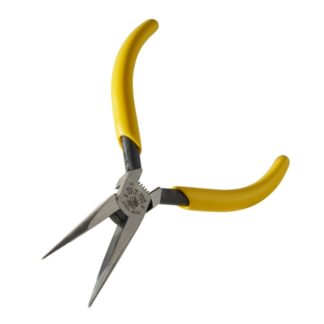 Klein D307-51/2C 5" Slim Needle Nose Pliers with 1/32" Point Diameter and Knurled Jaws