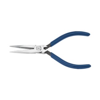 Klein D327-51/2C 5" Slim Needle Nose Pliers with 1/16" Point Diameter and Smooth Jaws