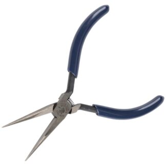 Klein D327-51/2C 5" Slim Needle Nose Pliers with 1/16" Point Diameter and Smooth Jaws