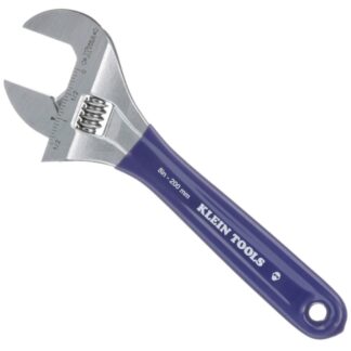 Klein D509-8 8" Extra Wide Jaw Adjustable Wrench