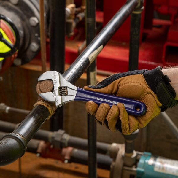 Klein D509-8 8" Extra Wide Jaw Adjustable Wrench