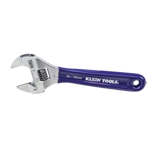 Klein D86934 6" Slim-Jaw Adjustable Wrench