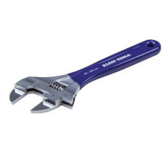 Klein Tools D86930 Reversible Pipe Wrench/Adjustable Wrench with 2-in-1  Extra-Wide 1-1/2 -inch Jaw, 10-inch 