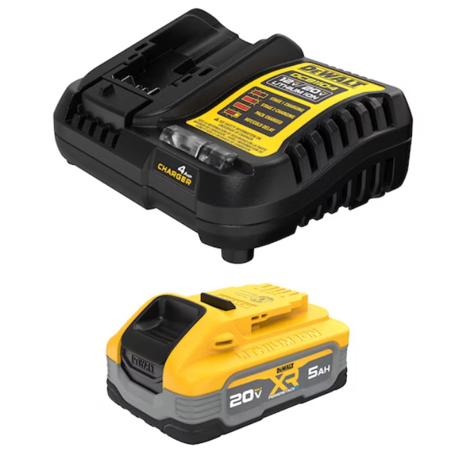 DeWalt DCBP520C 20V MAX POWERSTACK 5.0Ah Battery Starter Kit