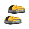 Dewalt DCBP520-2 20V MAX* POWERSTACK 5AH Battery Pack 2-Pack