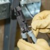Klein J2159CRTP Fish Tape Puller Wire Stripper Hybrid Pliers with Crimper
