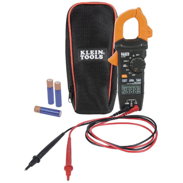 Klein CL120 Digital Clamp Meter, 400 Amp