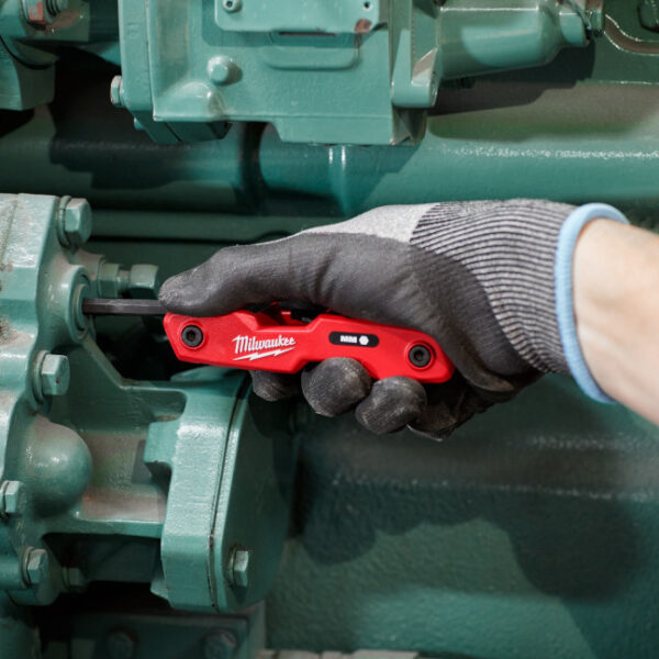 Milwaukee 48-22-2182 8-Key Metric Folding Hey Key Set