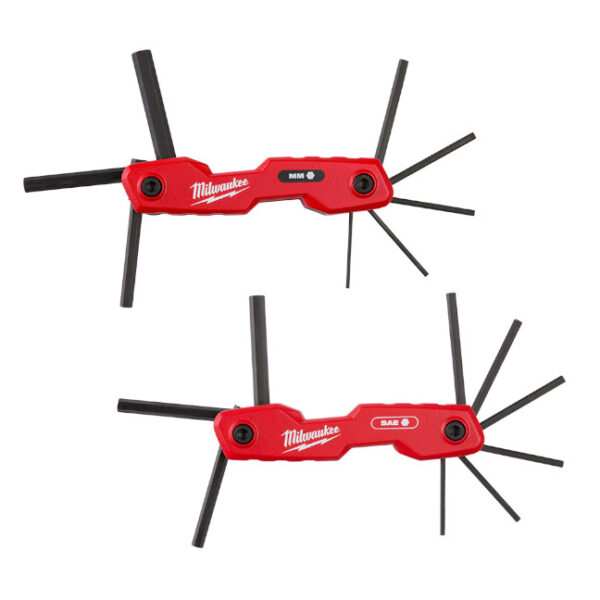 Milwaukee 48-22-2183 17-Key SAE/Metric Folding Hey Key Set