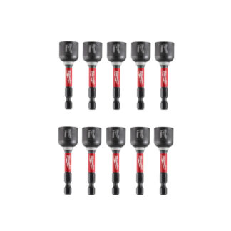 Milwaukee 49-66-4614 14mm x 2-9/16" SHOCKWAVE IMPACT Duty Nut Driver 10-Pack