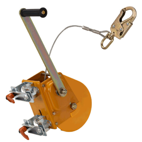 Peakworks V845179065 MW-13401-65 Confined Space Kit - Replacement 65' Man Winch with 3/16" (5 MM) Cable and Swivel Hook