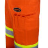 Pioneer 4462 V2120250 Hi-Viz 100% Cotton Bright Cargo Safety Pants-Orange