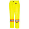 Pioneer 5999PW V1071360 Women's Hi-Viz Mesh Traffic Safety Pants-Yellow/Green