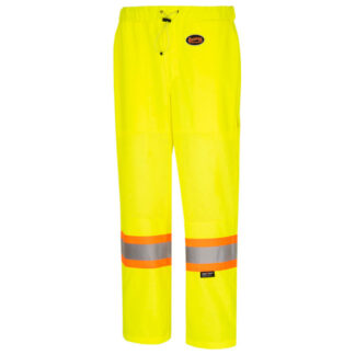 Pioneer 5999PW V1071360 Women's Hi-Viz Mesh Traffic Safety Pants-Yellow/Green