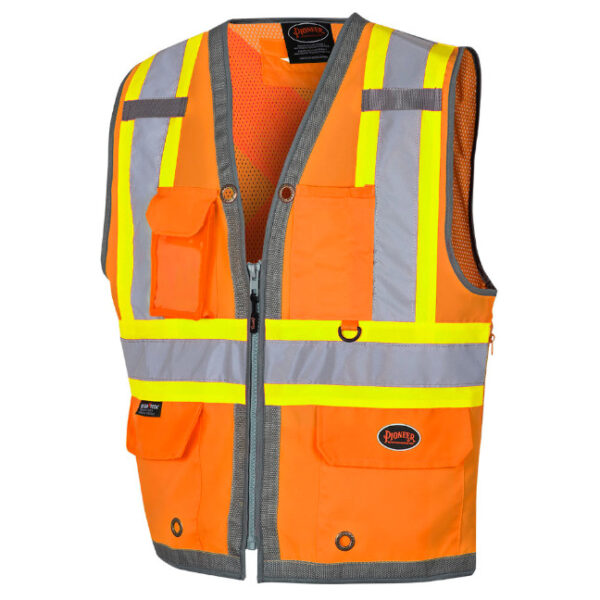 Pioneer Hi Viz Mesh Surveyor's Safety Vest Pioneer Hi Viz Mesh Surveyor's Safety Vest