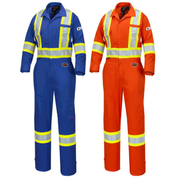 Pioneer Women's FR-TECH 88/12 Hi-Viz Flame Resistant/ARC Rated Coveralls