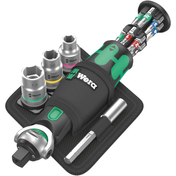 Wera 004281 8009 Zyklop Pocket Set 2 18-Piece