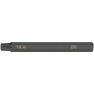 Wera 018169 Torx 867 S Bit for Impact Screwdriver, T30 x 70mm