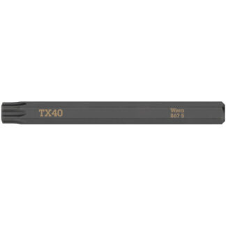 Wera 018170 Torx 867 S Bit for Impact Screwdriver, T40 x 70mm
