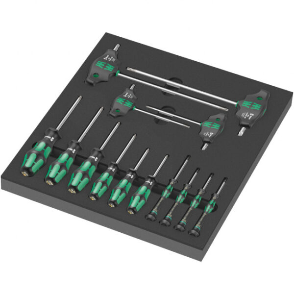Wera 150103 9712 Foam Insert Torx HF Screwdriver Set 1, 14-Piece Wera 150103 9712 Foam Insert Torx HF Screwdriver Set 1, 14-Piece