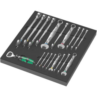 Wera 150121 9731 Foam Insert with 6003 Joker Wrench Set 1, 18-Piece