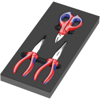 Wera 150181 9781 Foam Insert with Knipex Pliers Set 2, 3-Piece