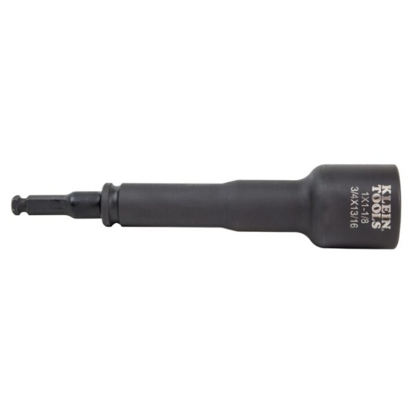 Klein NRHD4 4-in-1 Square Impact Socket 3/4", 13/16", 1" and 1-1/8"