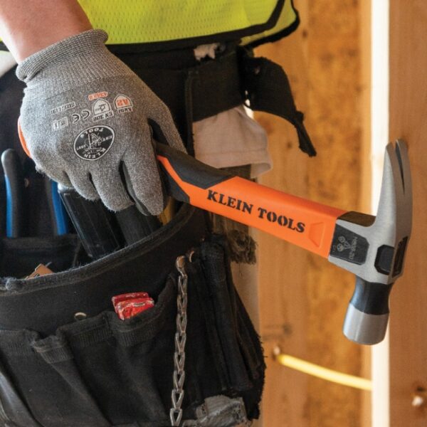 Klein H80816 13" 16oz Straight-Claw Electrician's Hammer