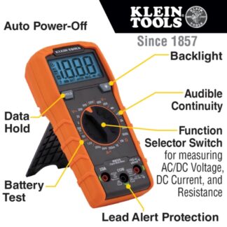 Klein MM325 600V Manual-Ranging Digital Multimeter
