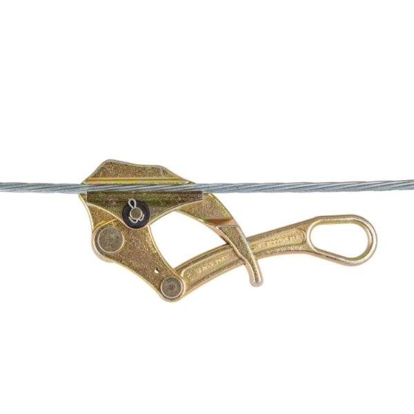 Klein KT45005C Parallel Jaw Grip for 0.18" to 0.60" Guy Strand/EHS/Coated Cable - 5,000 lbs Safe Load