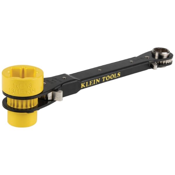 Klein KT155HD Heavy Duty 6-in-1 Lineman's Ratcheting Wrench