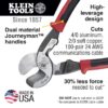 Klein J63225N High Leverage Stripping Cable Cutter with JOURNEYMAN Handles