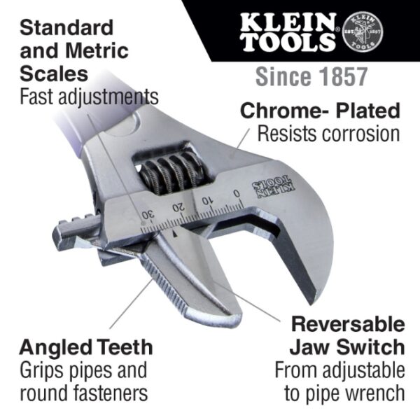 648x648 (2).pdf - 2023-09-12T154258.574 Klein D86930 10" Reversible Jaw Adjustable Pipe Wrench