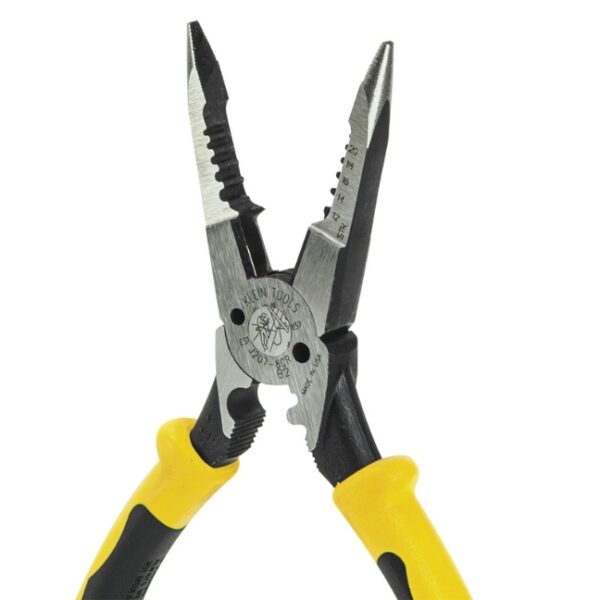 Klein J207-8CR 8-1/2" All-Purpose Needle Nose Pliers with Crimper