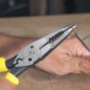 Klein J207-8CR 8-1/2" All-Purpose Needle Nose Pliers with Crimper