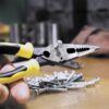 Klein J207-8CR 8-1/2" All-Purpose Needle Nose Pliers with Crimper