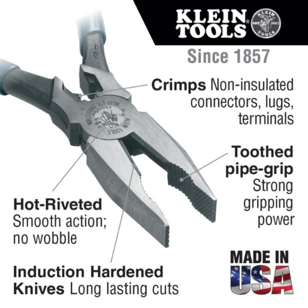 Klein J12098 8" Universal Combination Pliers