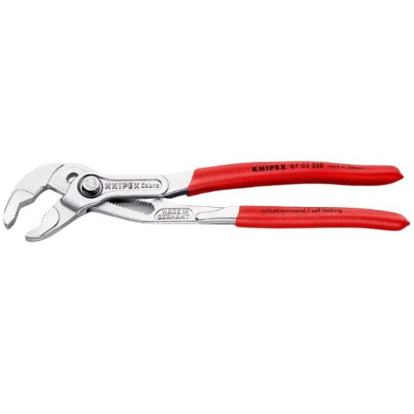 Knipex 8703250 10" (250mm) COBRA Water Pump Pliers Knipex 8703250 10" (250mm) COBRA Water Pump Pliers