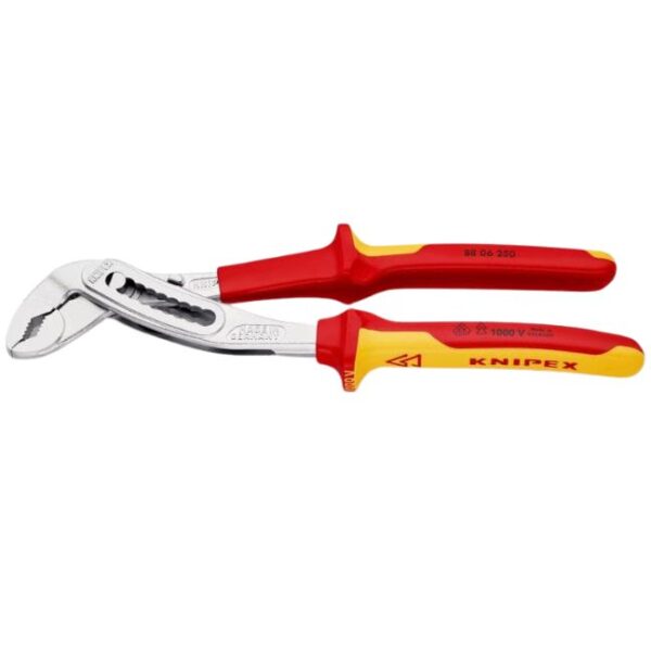 Knipex 8806250 10" (250mm) ALLIGATOR Water Pump Pliers - 1000V Knipex 8806250 10" (250mm) ALLIGATOR Water Pump Pliers - 1000V